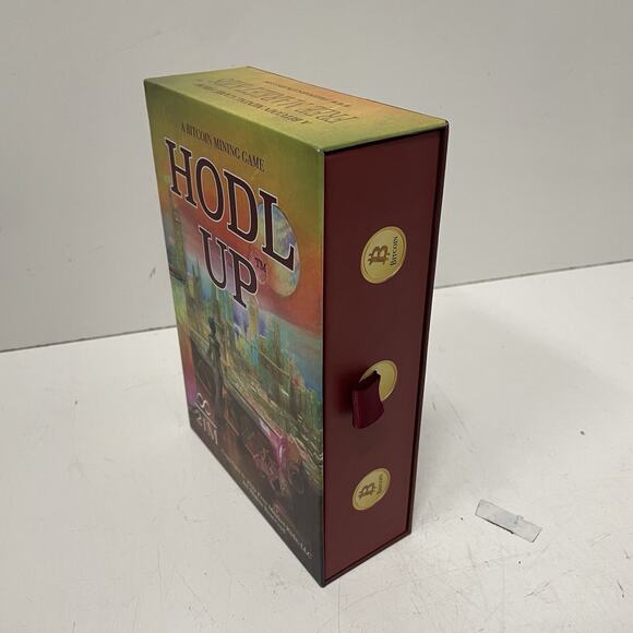 HODL UP: A Bitcoin Mining Game RARE New Open Box - Picture 6 of 7